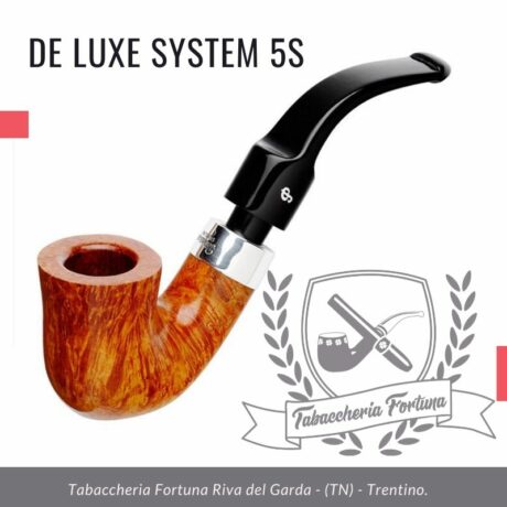 Deluxe System 5S Peterson Lip Una forma iconica, il Calabash completamente piegato è sinonimo di Peterson in una varietà di gamme e spesso indicato come una forma '05'.