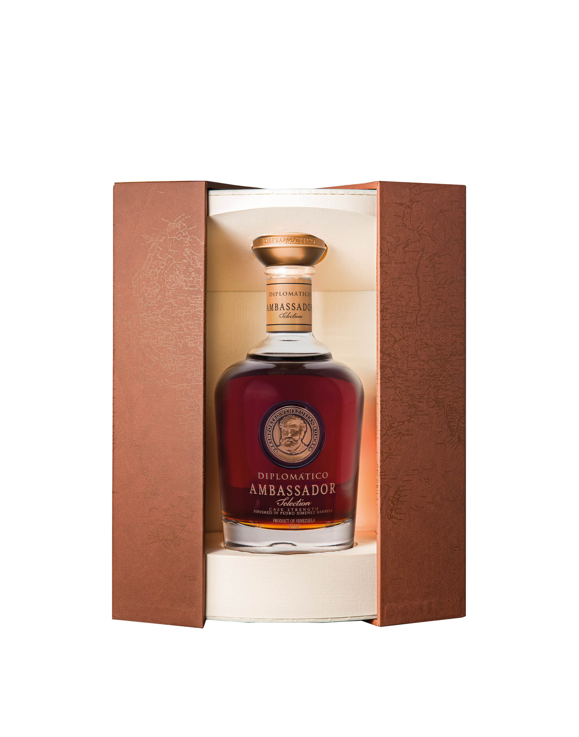Ron de Venezuela DOC Diplomático Ambassador Selection Cask Strenght Finished in Pedro Ximénez Cask Diplomatico Ron de Venezuela DOC Diplomático Ambassador